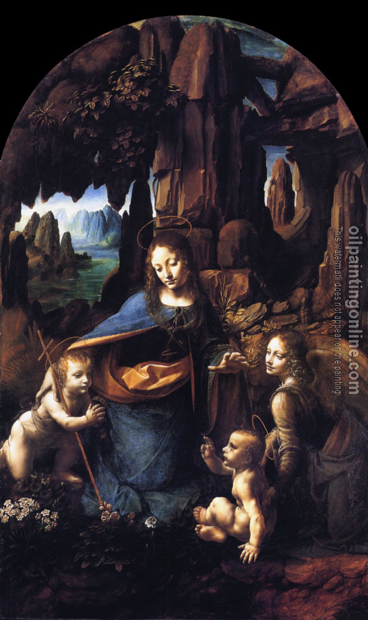 Vinci, Leonardo da - oil painting